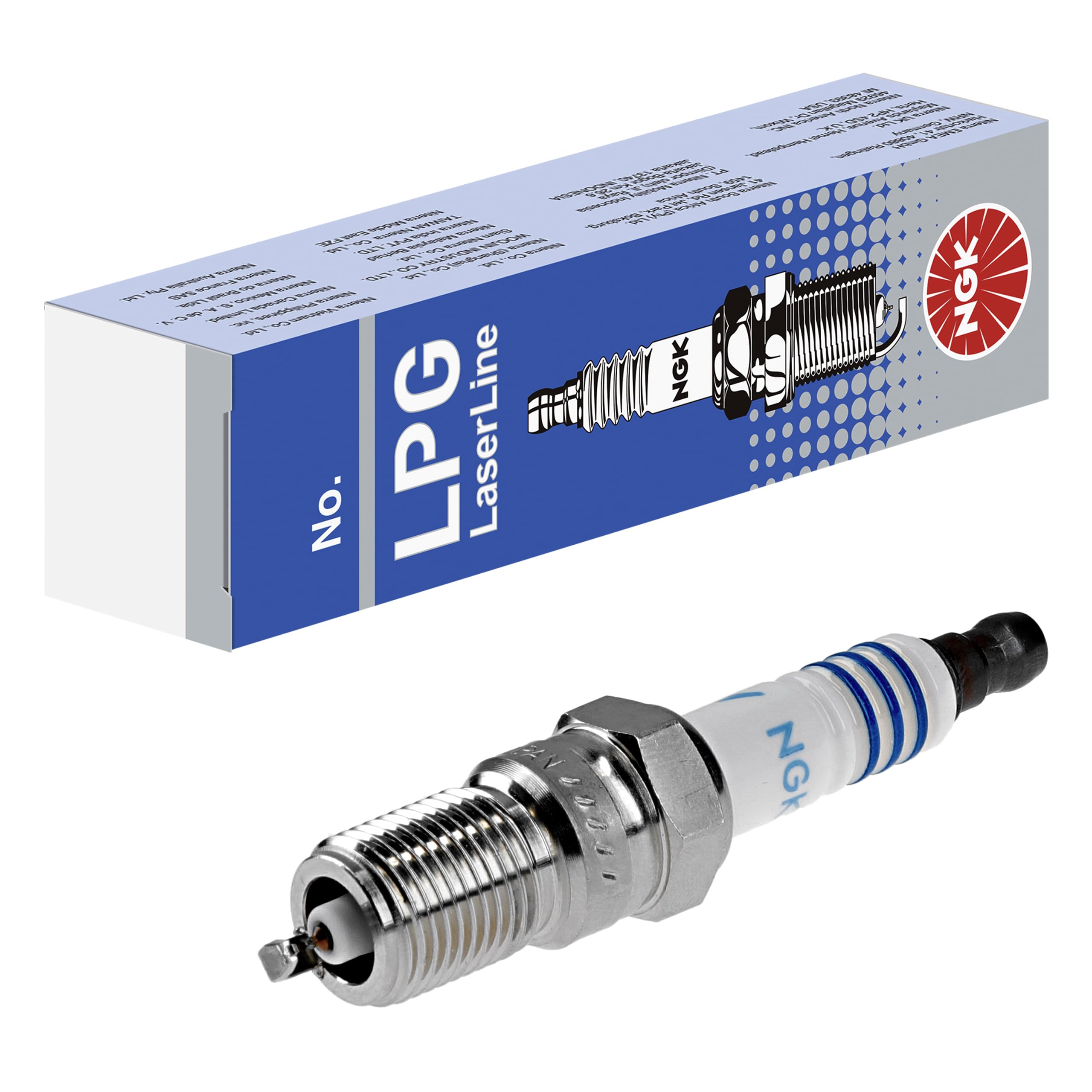 3x NGK LPG5 1516 LPG Spark Plug