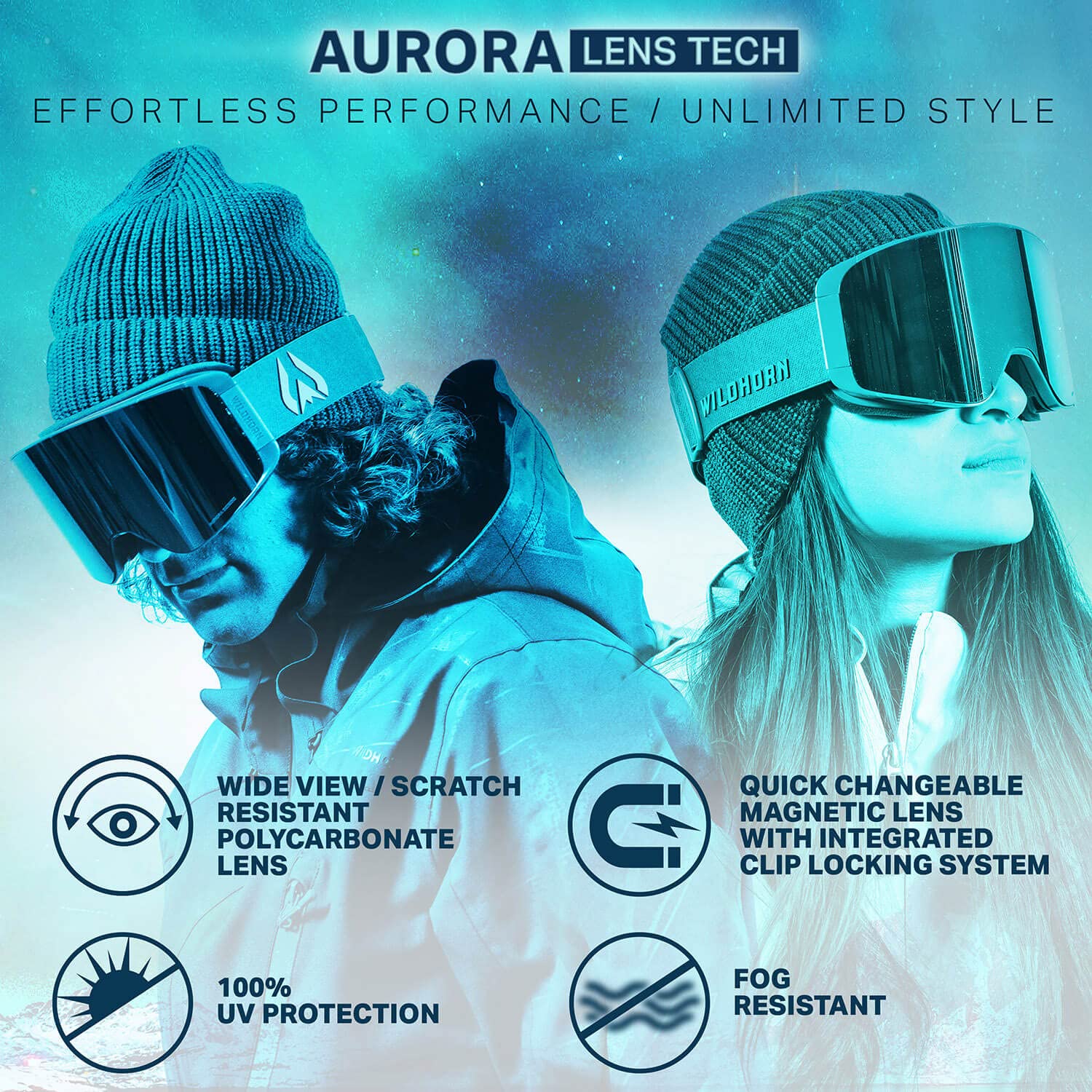 Wildhorn Outfitters Unisex Pipeline Skibrille