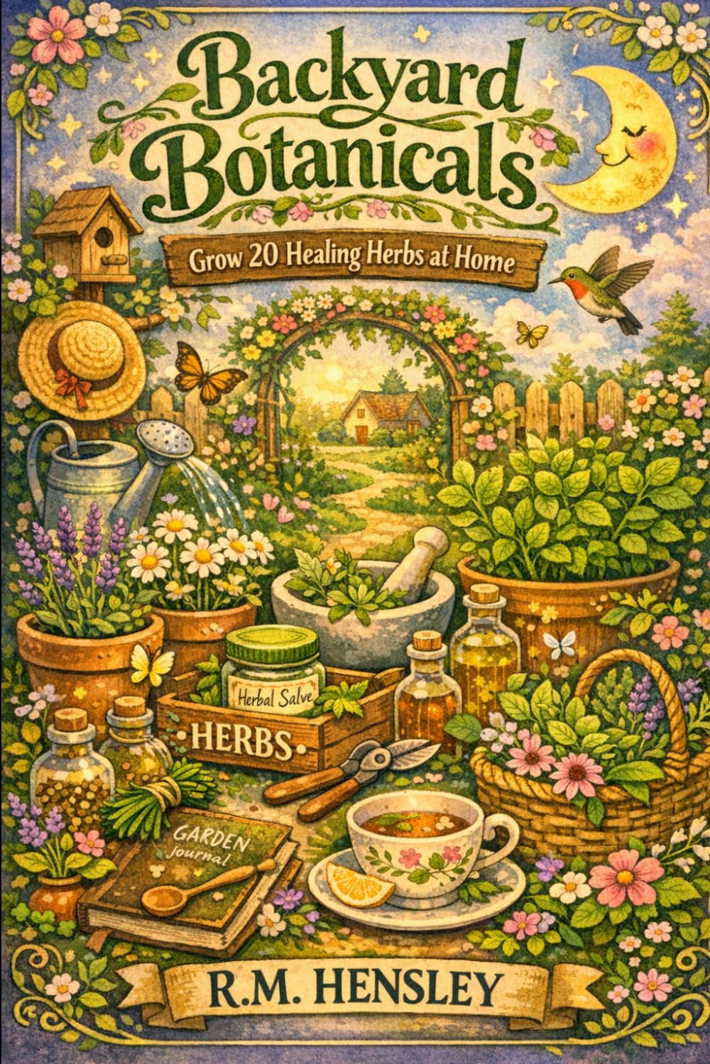 Backyard Botanicals, Grow 20 healing herbs at home