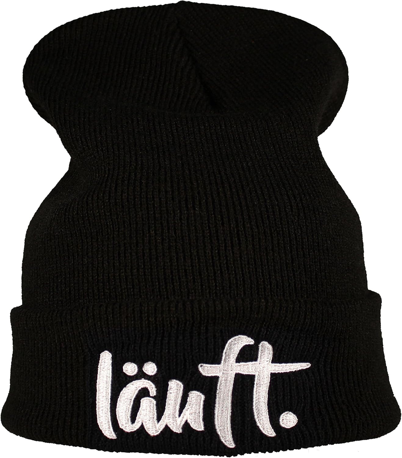 Beanie Mütze 'Lauf Forest Lauf' - Humorvolle Wintermütze Mit Baum-Stickerei