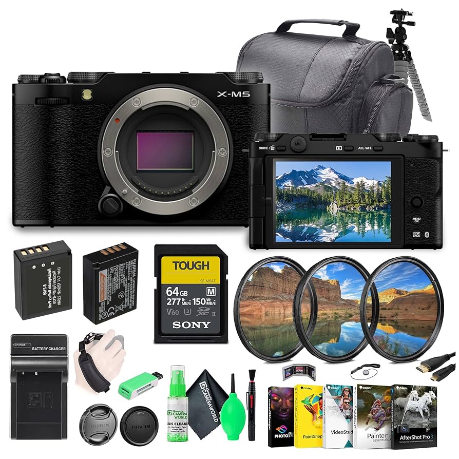 Amazon.com : Fujifilm X-M5 Mirrorless Digital Camera Body