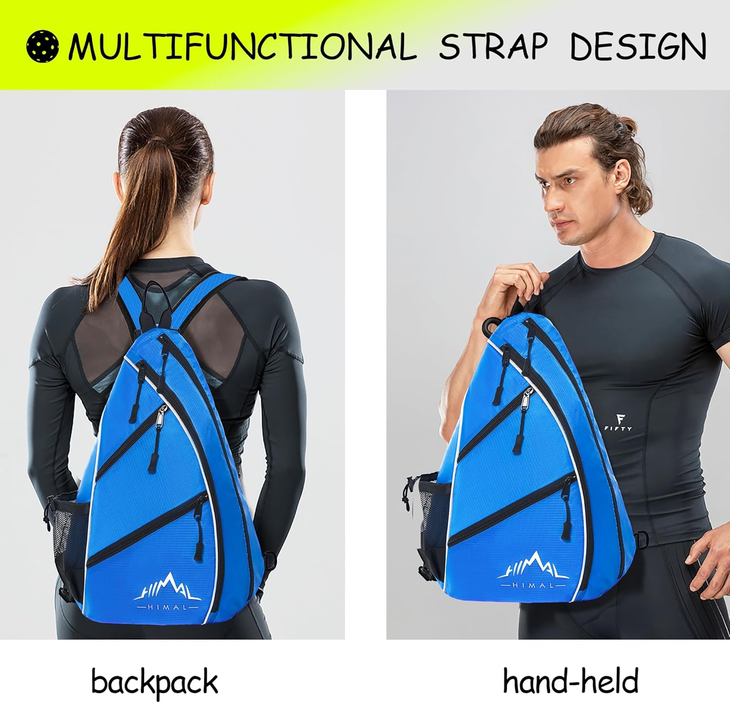 Himal Pickleball Bag Adjustable, Pickleball Backpack with Water Bottle Holder for Men and Women - Image 7