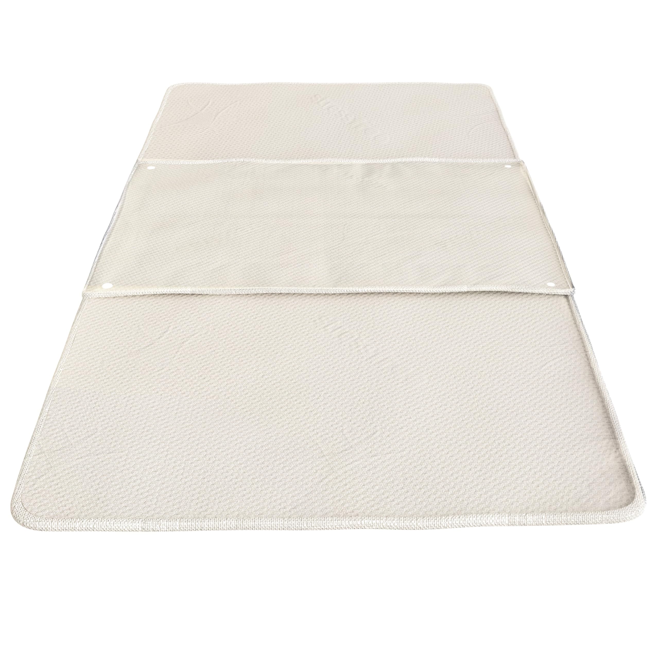 The White Stone Juego 3 Empapadores de Cama 140 x 75 cm Impermeables y Reutilizables | Lavables, Absorbentes, con Clips de Sujeción | Recambio Higiénico para Protector de Colchón
