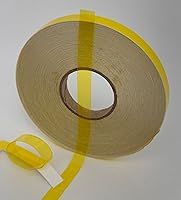 Vista 64 de Paper Street Plastics Cinta transparente coloreada con adhesivo pegajoso (Marrón, 1/2 pulgada x 50 pies)