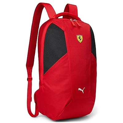 PUMA Scuderia Ferrari Race Backpack Backpack Bags Rosso Corsa, Mesh