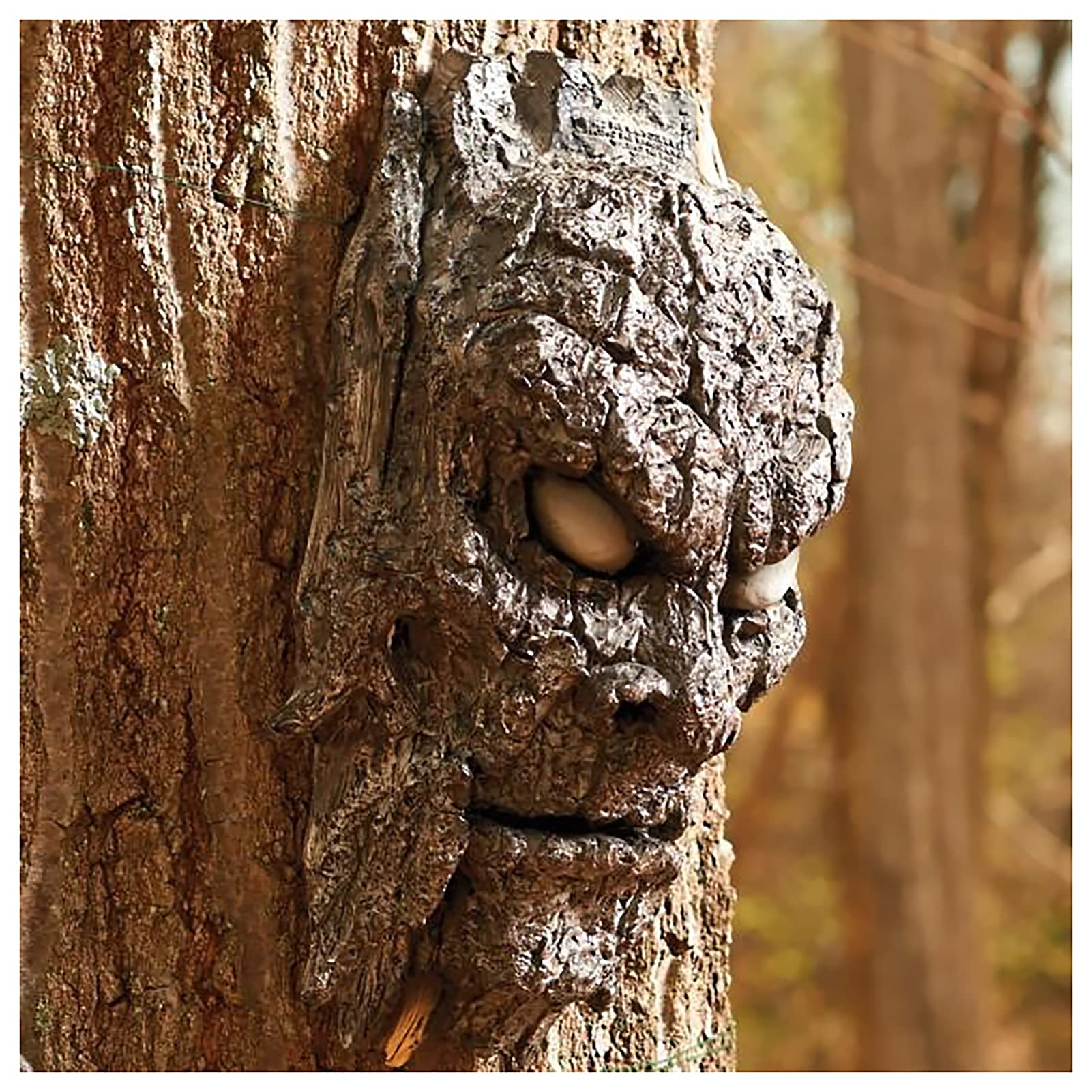 Gonetre Baumgesicht Skulptur - Magische Garten-Deko Aus Harz