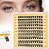 QUEWEL Self-Adhesive-Lash Clusters, 120 Pcs Pre-Glued-Eyelashes Clusters, 10-16MM Strong Hold Self Adhesive Lashes, D Curl Press On Lashes No Glue Needed DIY Lash Extensions at HomeDH-MJ02