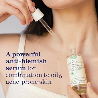 Embryolisse Anti-Blemish Face Serum for Oily & Combination Skin, 1.01 Fl Oz