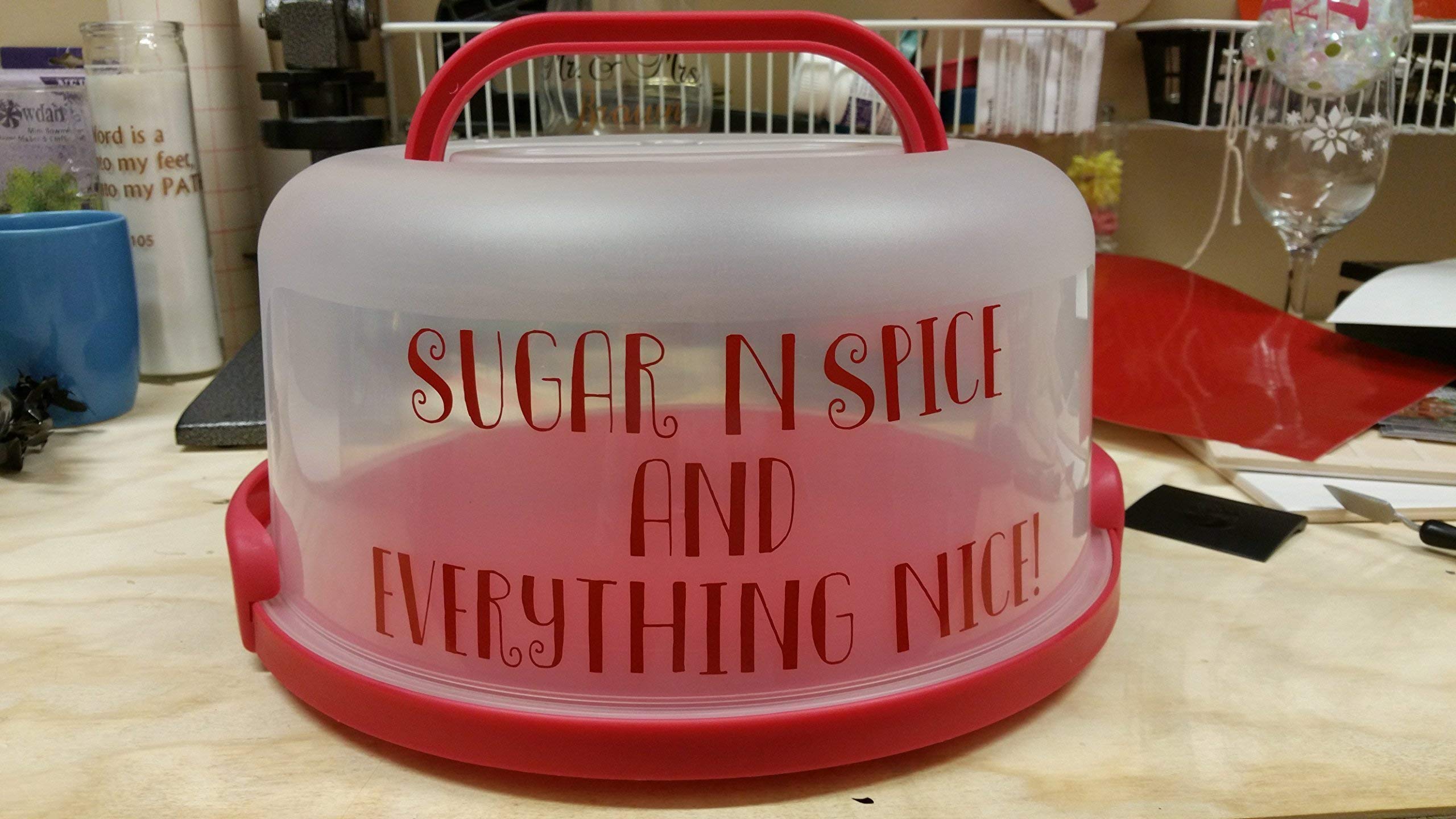 Personalized Cake Carrier