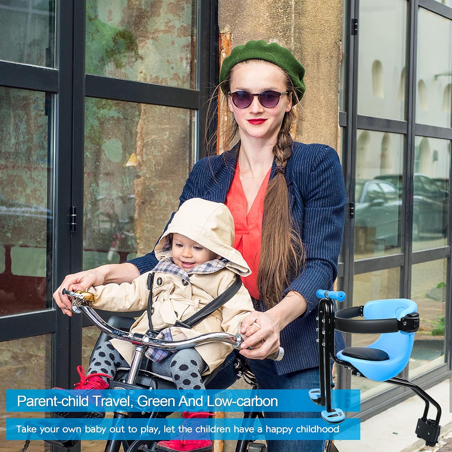 INNOLIFE Baby Bicycle Seat Handrail Image