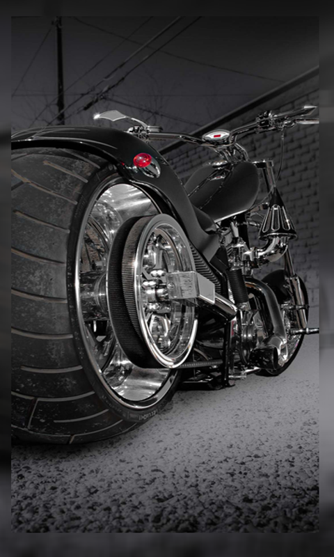 Chopper Motorcycle Wallpaper 4k
