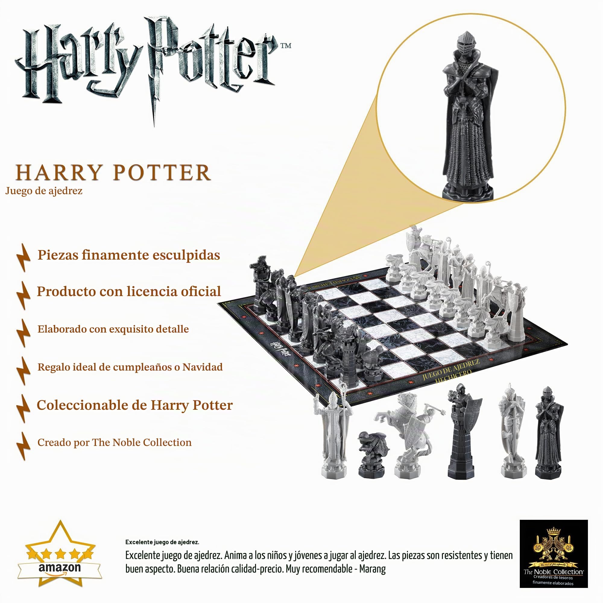Ajedrez del Aprendiz de Mago Harry Potter de Noble Collection