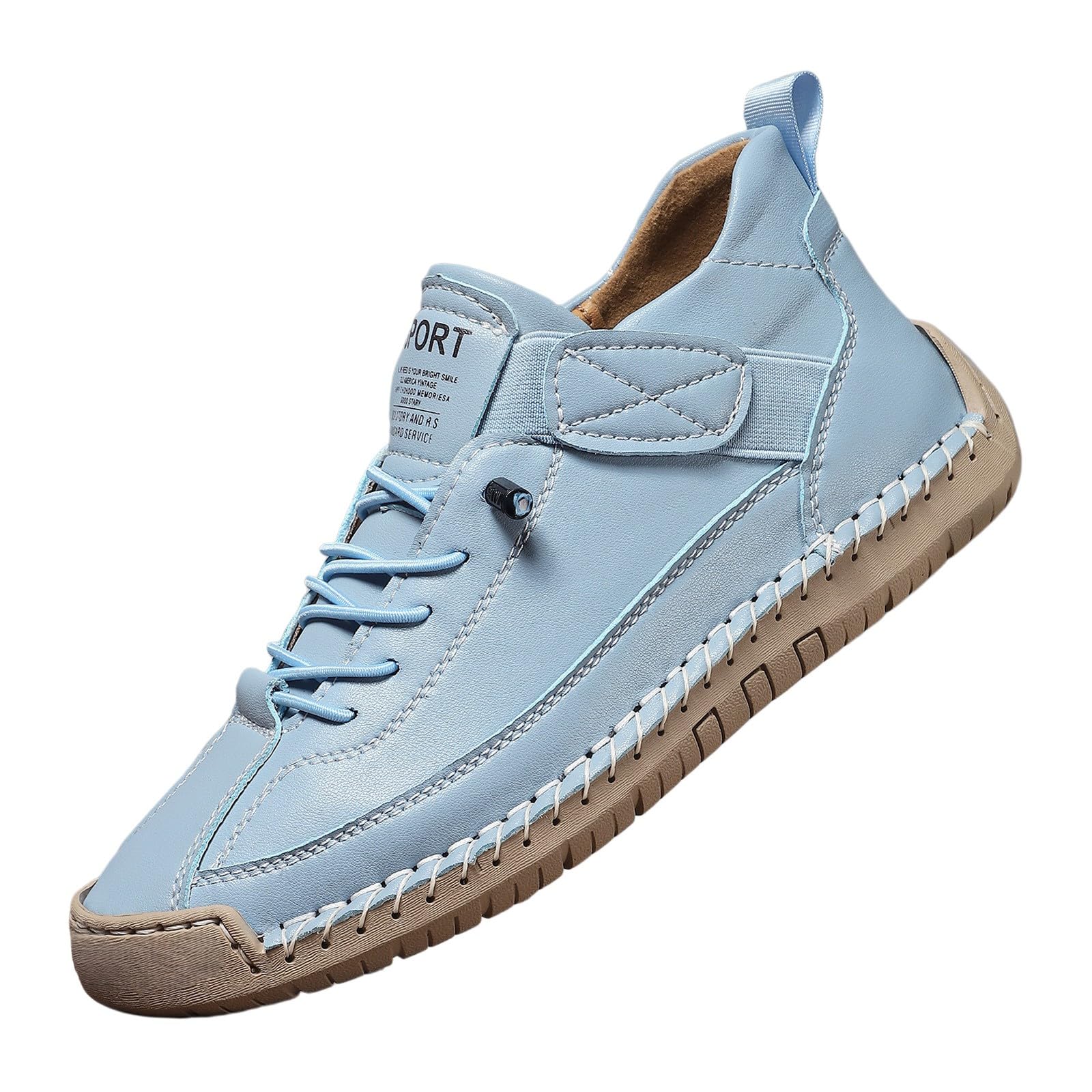 Scarpe da ginnastica da donna senza lacci stile a piedi nudi scarpe da passeggio casual vestibilità larga leggere traspiranti scarpe ortopediche rosa