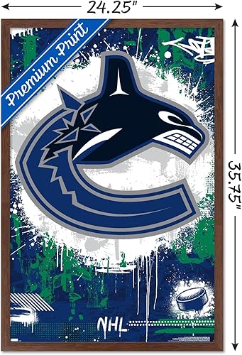 Miniatura 7 de Trends International NHL Vancouver Canucks - Póster de pared con logotipo Maximalist 23