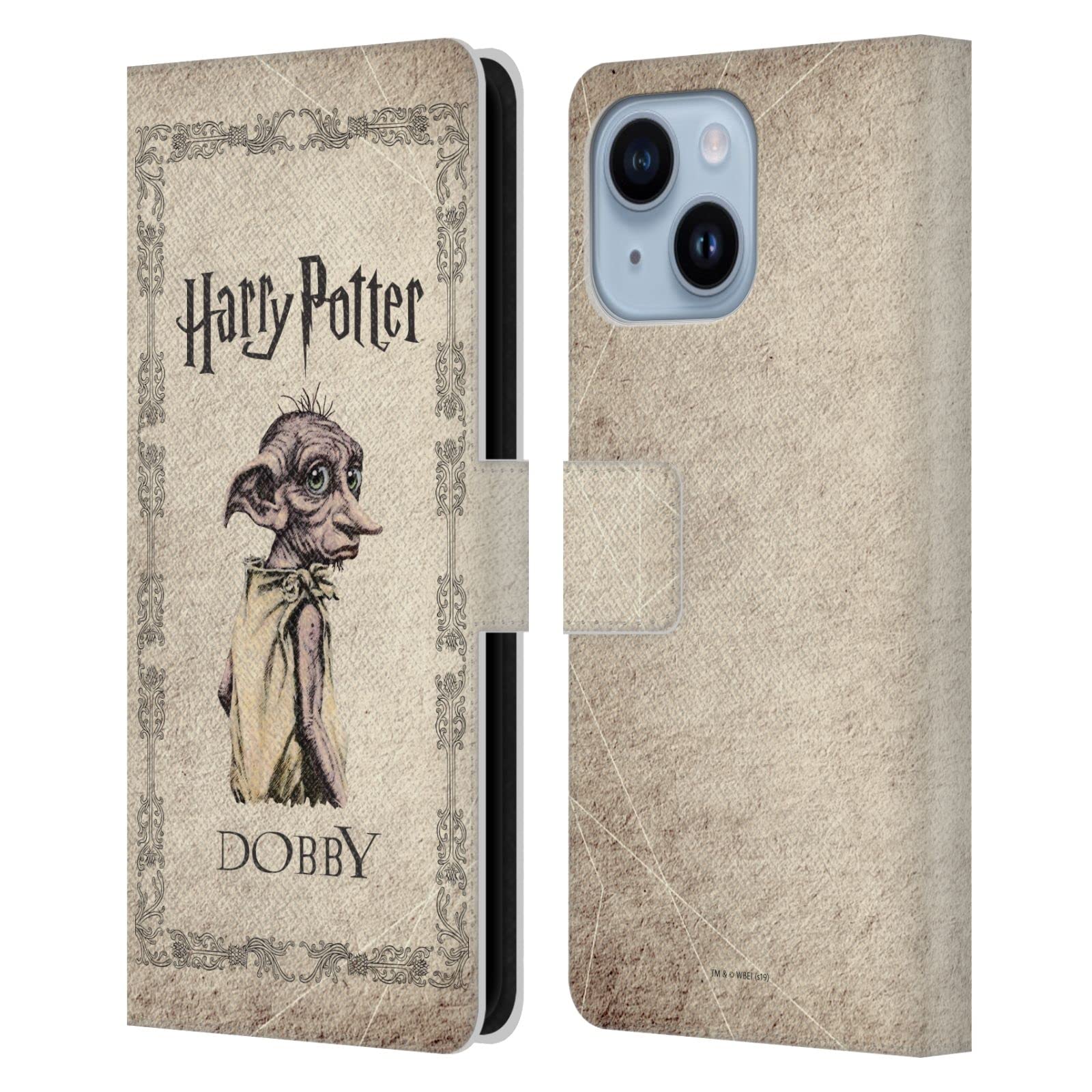 Protéger iPhone 14 Plus efficacement étui portefeuille Harry Potter anti-chute