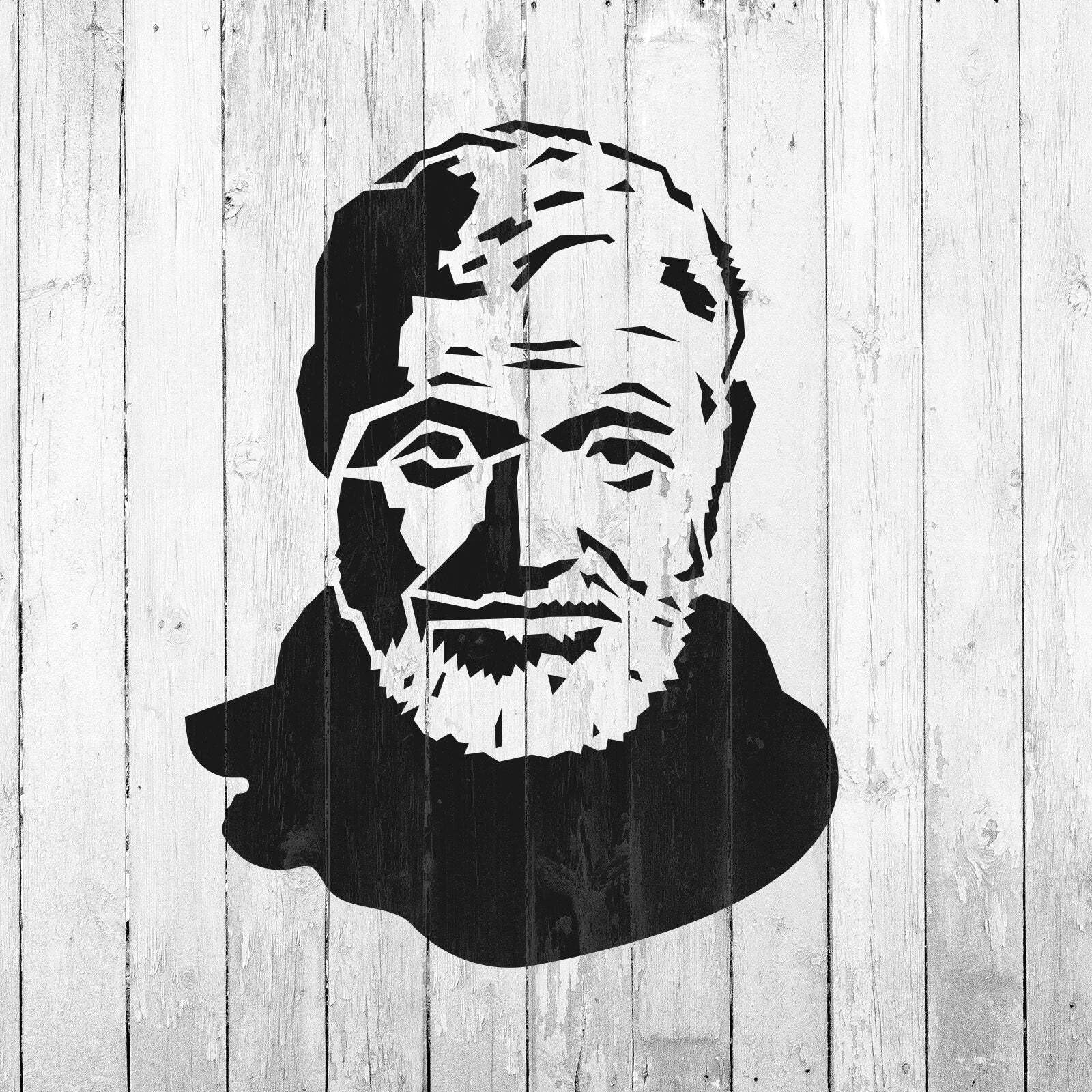 Ernest Hemingway szablon A4