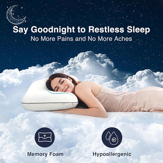 Almohada Memory Foam Queen Cervical Refrescante miniatura 6