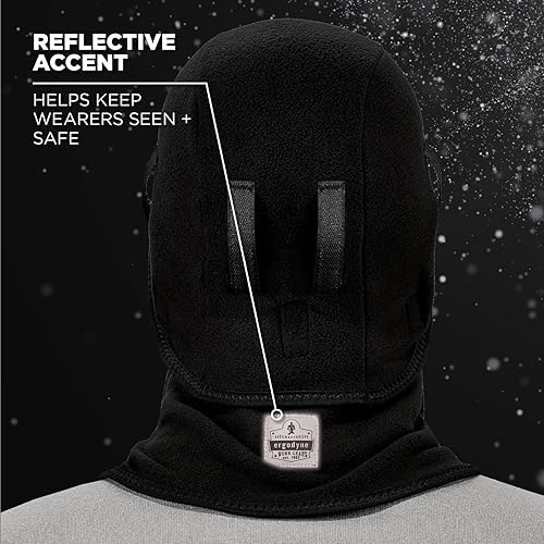 Miniatura 8 de Pasamontañas térmico N-Ferno 6827 de 2 partes, con máscara de neopreno