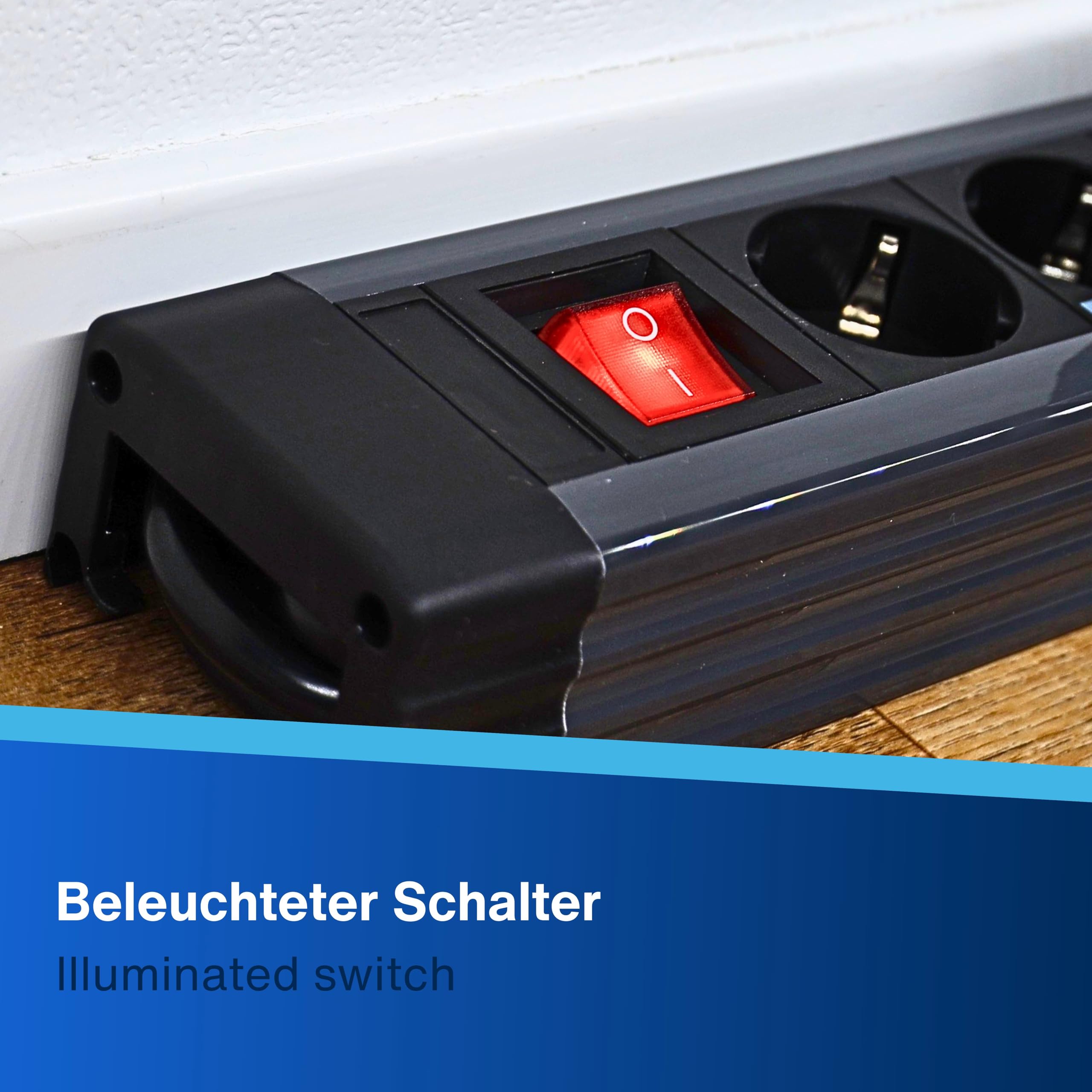 REV Ritter 144171 - Regleta Enchufe Multiple, Regleta Enchufes