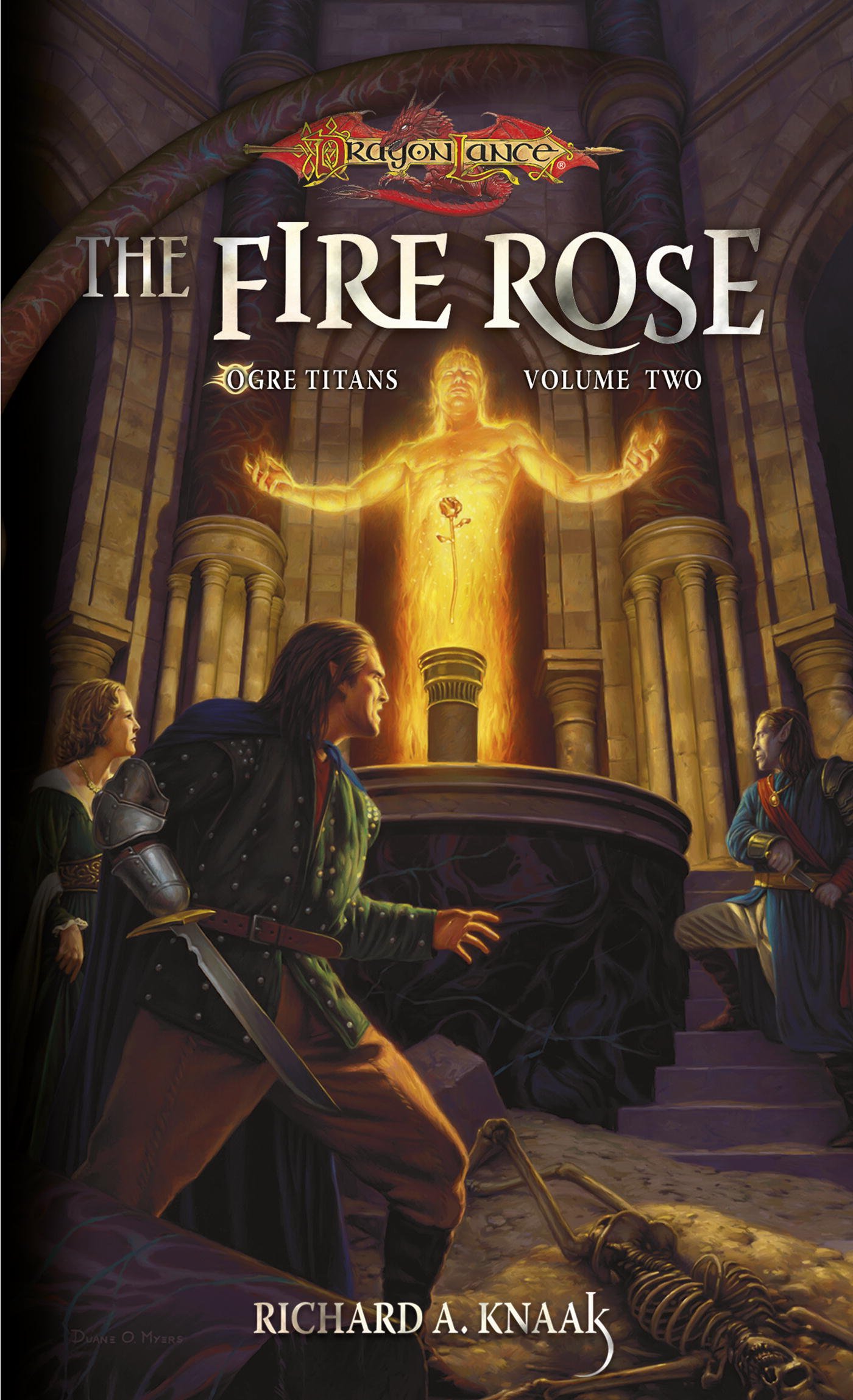 The Fire Rose: Dragonlance: Ogre Titans, Book 2
