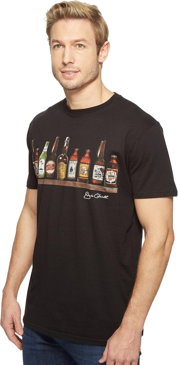 O'NEILL Men's Jack Drink Em Shirts X-Large Black