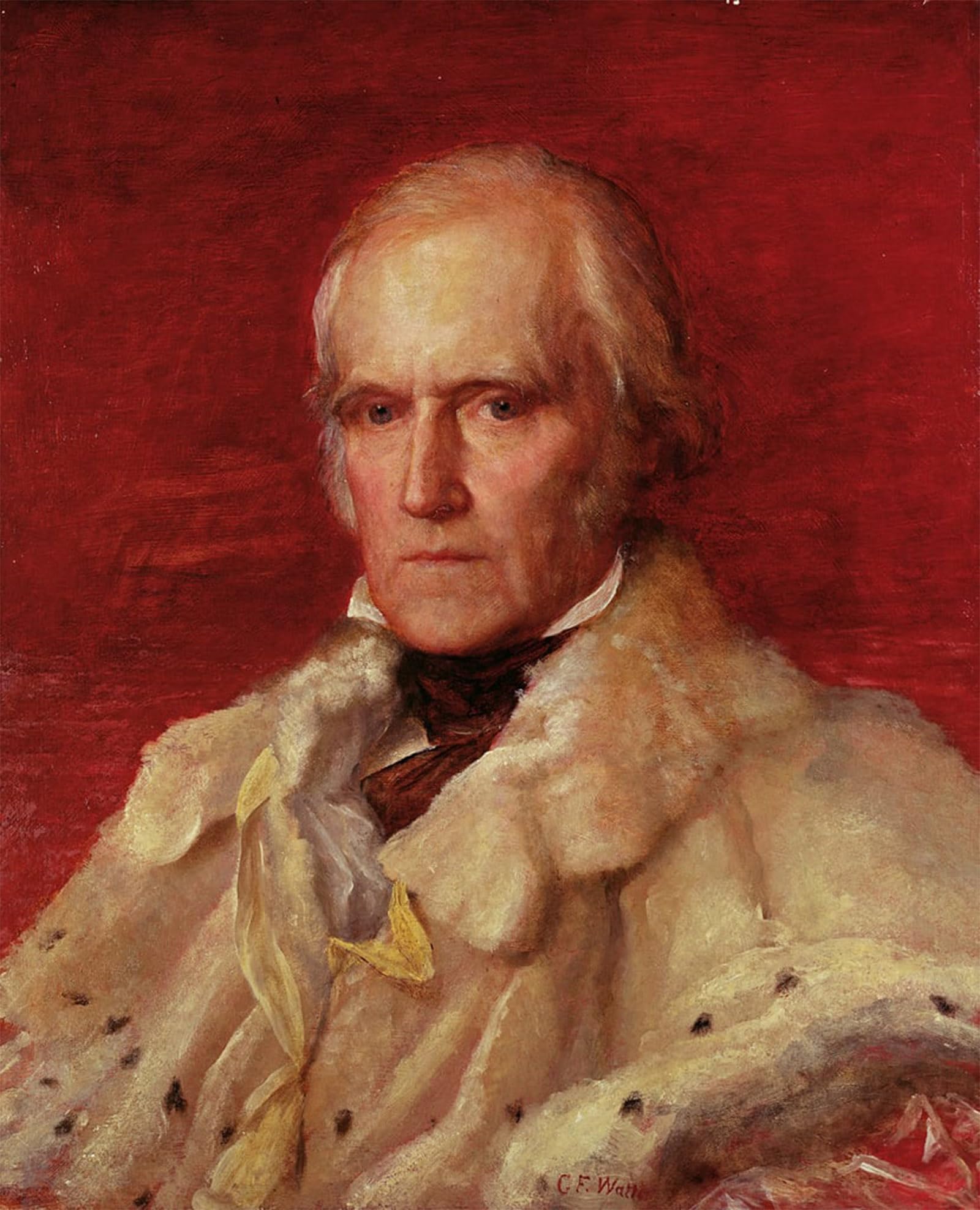 ARTXLXXBN Famous Print Painting Colorful Art Print Portrait Canning by George Frederick Watts Canvas Art Decorations for Home Decor 60x90cm