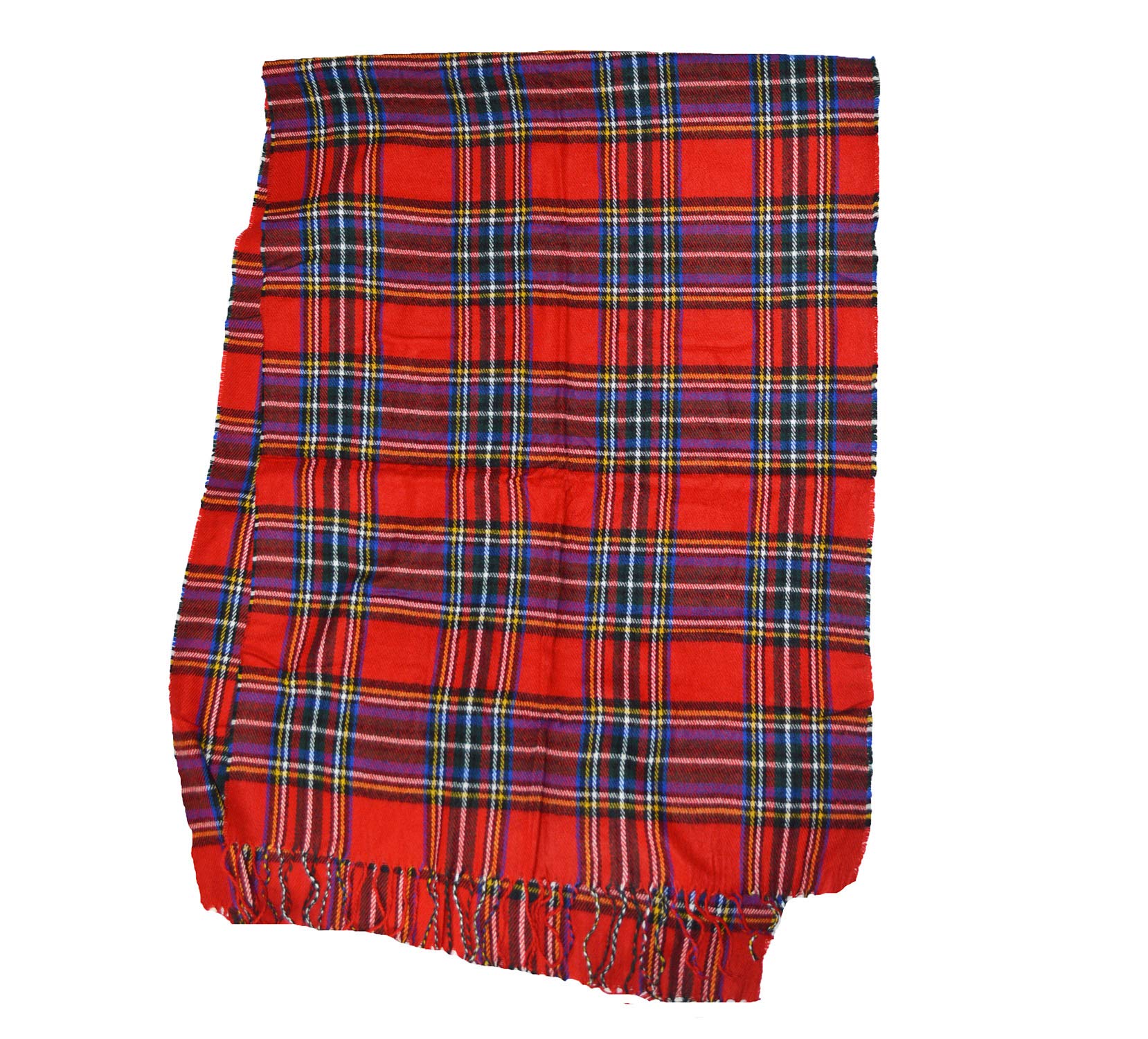 KGM AccessoriesNice Extra large super soft Scottish Tartan Plaid shawl scarf Highland classic