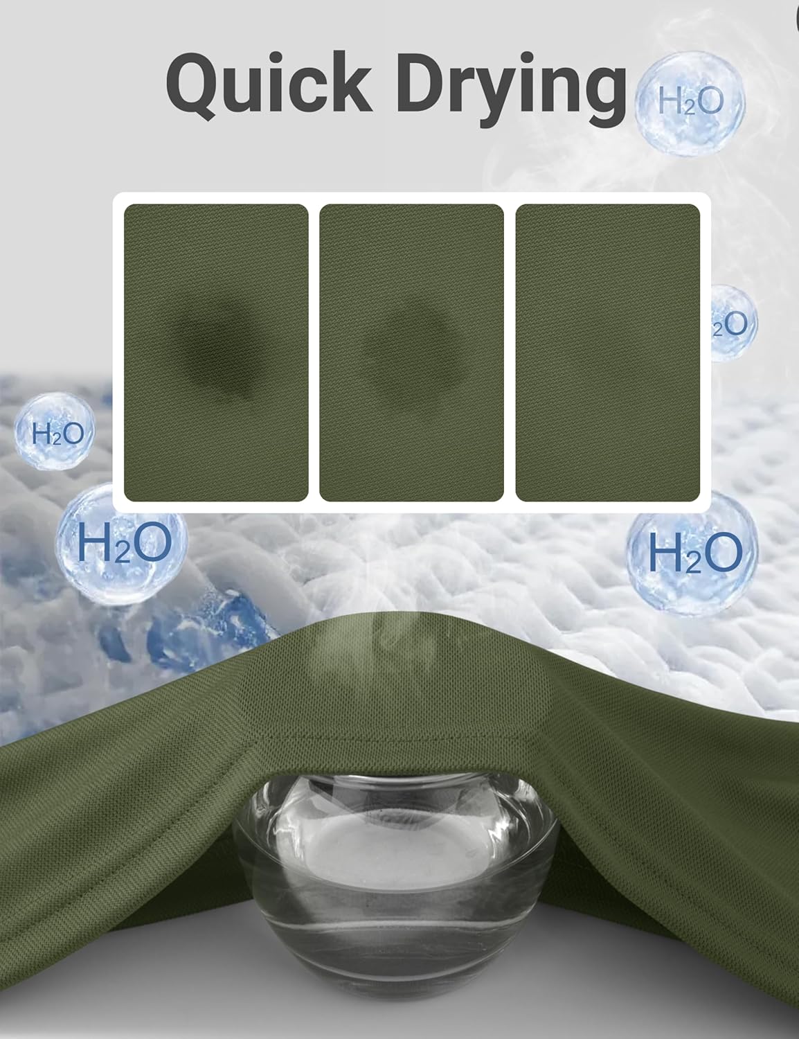 MAGCOMSEN Mens Polo Shirts Short Sleeve Casual Athletic Golf Polos Moisture Wicking Performance Collared Shirts - Image 5