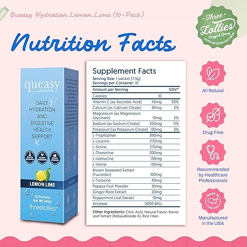 Miniatura 2 de Queasy Hydration MD - Una forma rápida, saludable y deliciosa de reemplazar líquidos y nutrientes vitales perdidos durante el tratamiento del