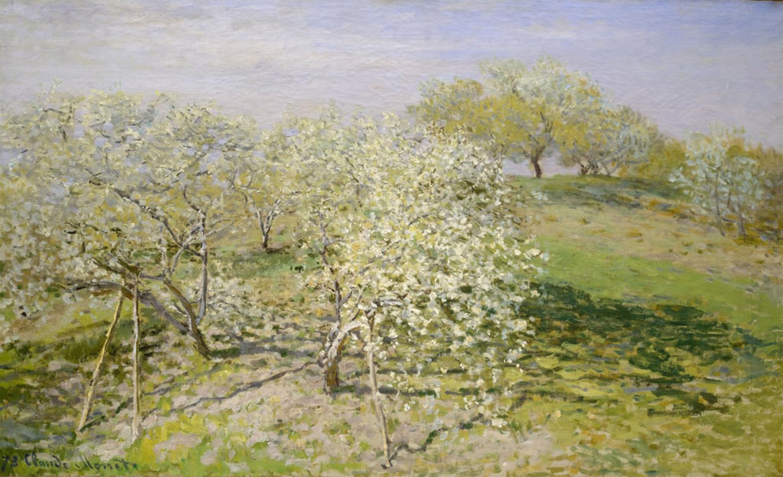 POSTERIIk Famous Animal Posters Vintage Picture Spring by Claude Monet Modern Wall Decor for Home Decor 60x90cm