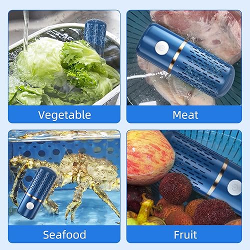 Miniatura 6 de Fruit and Vegetable Washing Machine,Fruit Vegetable Purifier Fruit and Vegetable Cleaner, Capsule Shape Fruit & Vegetable Cleaner Machine for