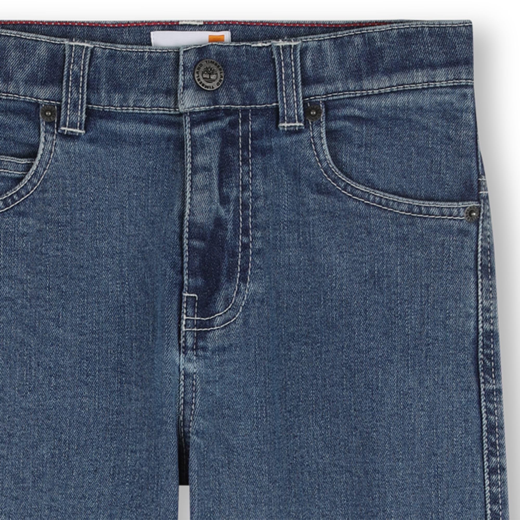 Timberland Pantaloni Denim Bambino, Blu, 10 Anni
