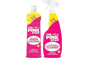 Pink Stuff Multi-Purpose Cleaner Bundle: Spray and Cream Magic