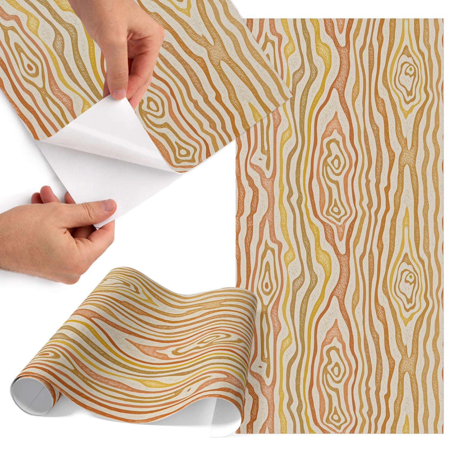 Vinilo adhesivo fácil de limpiar para renovar frentes de cocina dañados sin reformas molestas