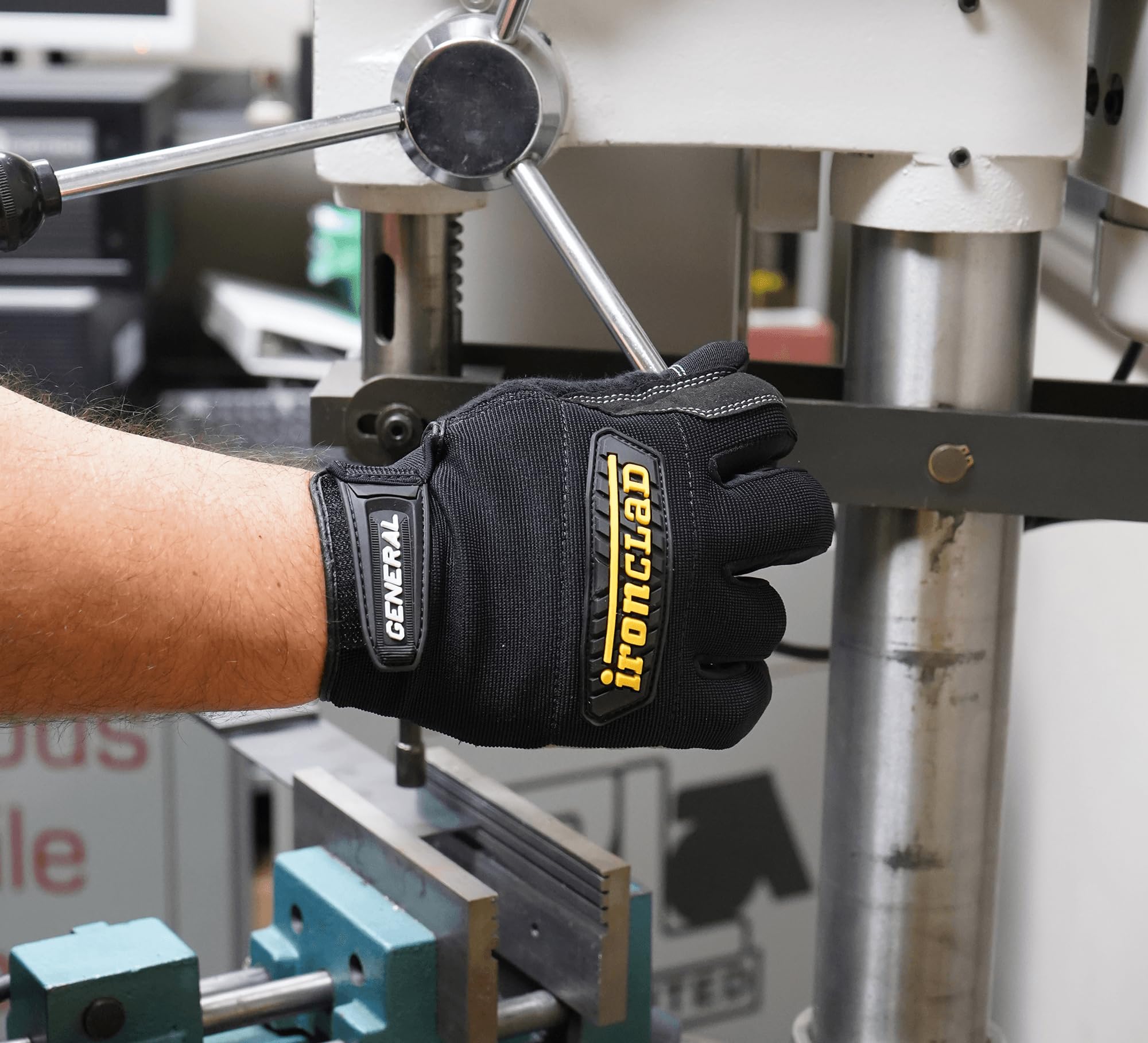 Ironclad GUG-04-L - Guantes General Utility (L), color: negro