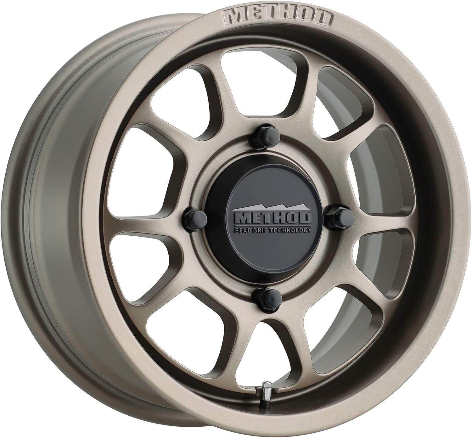 Method Race Wheels 409 Steel Grey 15x8" 4x156", 0mm offset 4.5" Backspace, MR40958046444