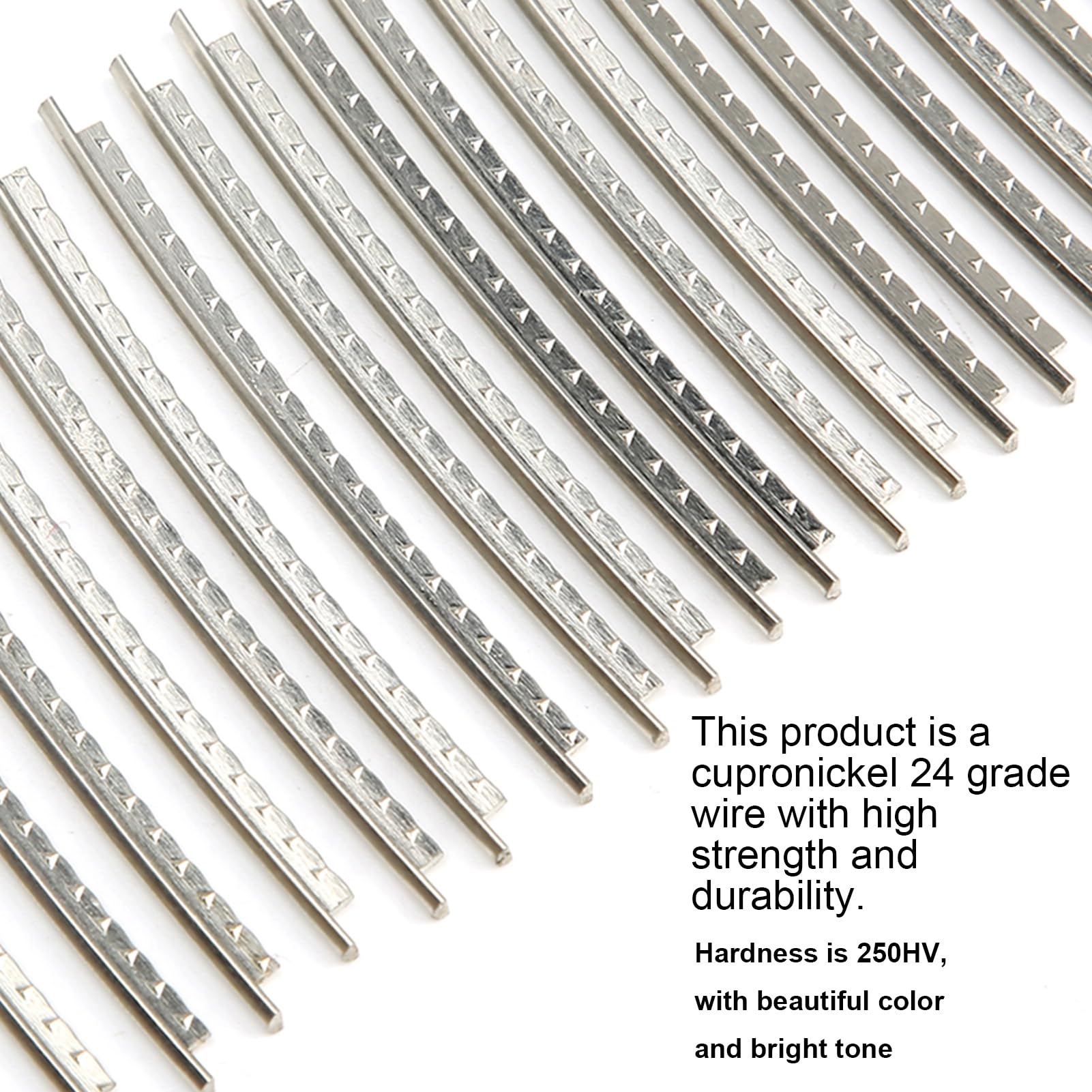 Tissting 24PCS Guitar Fret Wire Set - Image 4