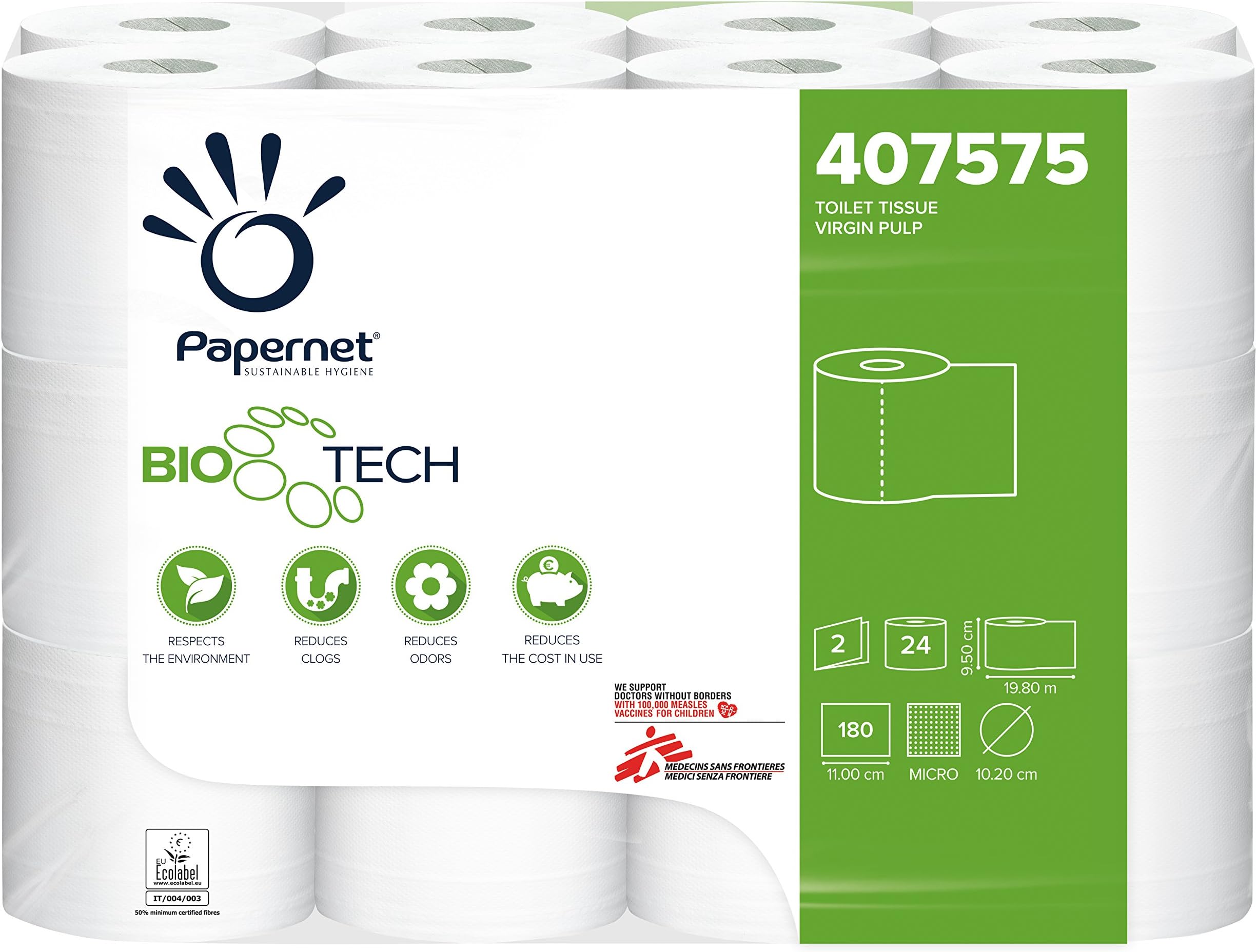 BioTech Paper 24RT 2 Ply 19.80m 180 Cracks