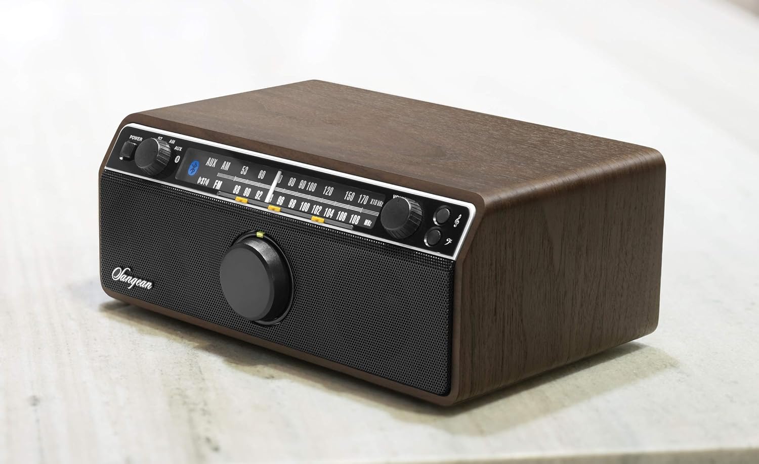 Up To 40% OFF Sangean WR-12BT AM/FM/Bluetooth/AUX-In Stereo Analog Wooden Cabinet Radio (Dark Walnut) Amazon Crazy 🔥 Deals Sangean WR-12BT AM/FM/Bluetooth/AUX-In Stereo Analog Wooden Cabinet Radio (Dark Walnut)