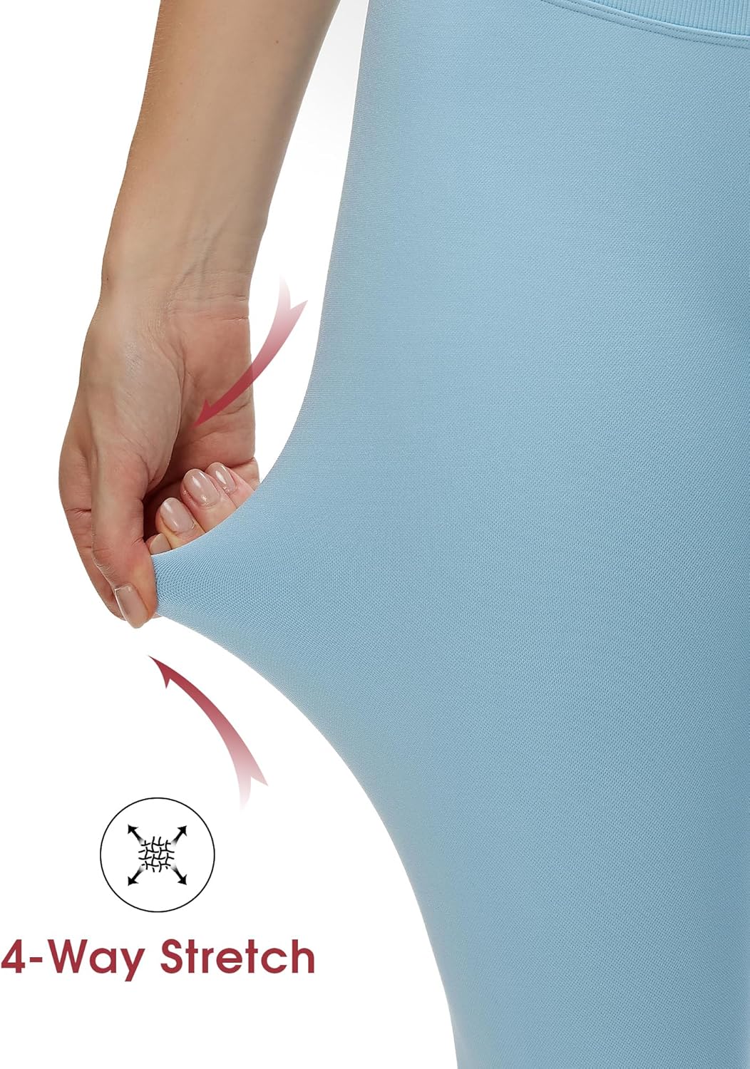 NANJI Seamless Leggings for Women - Scrunch Butt Lifting No Front Seam Mid Waist Squat Proof Active Workout Gym Yoga Pants - Image 4