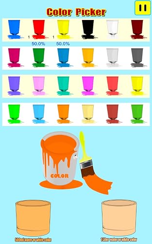 Color Mixing Tools Water ink Sort
