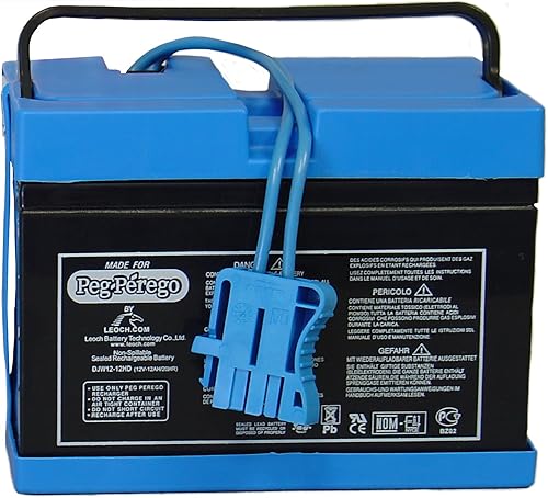 Batería Peg Perego de 12V paquete de envío directo