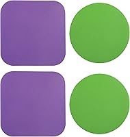 Vista 11 de 4 almohadillas para abridor de tarros, agarres de goma para tarros, abridor de tarros multifunción para personas mayores con manos débiles posavasos