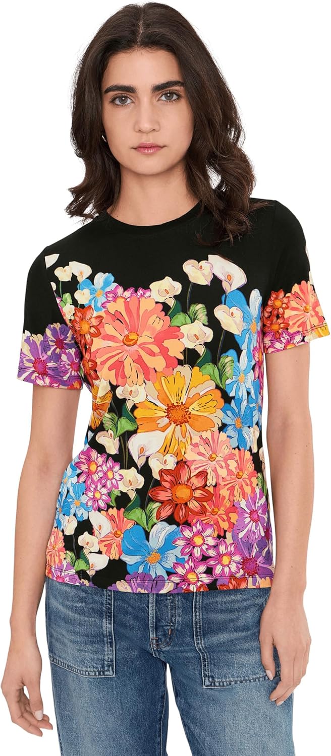 Johnny was Women's The Janie Favorite Short Sleeve Crew Neck Tee