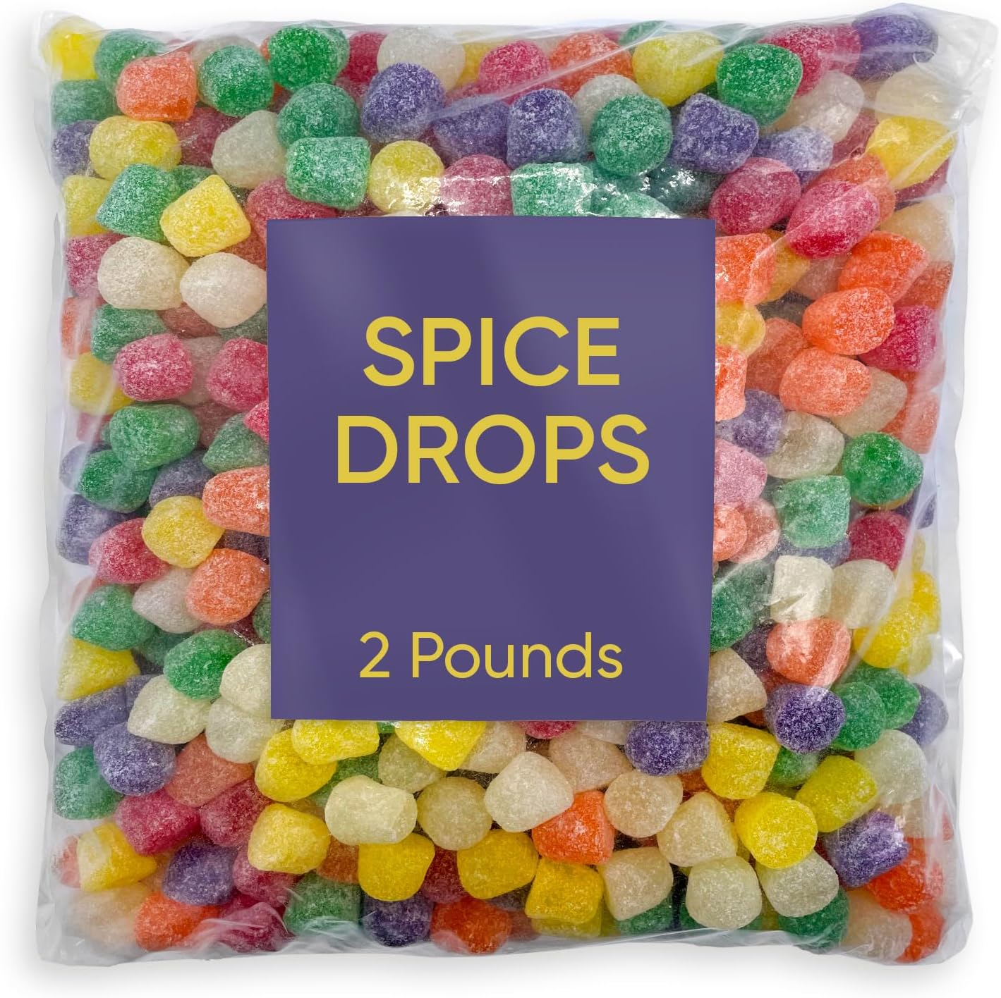 Colombina Delicate Fruit Drops, 2.2 Lbs - 1 Pack Of 35.2