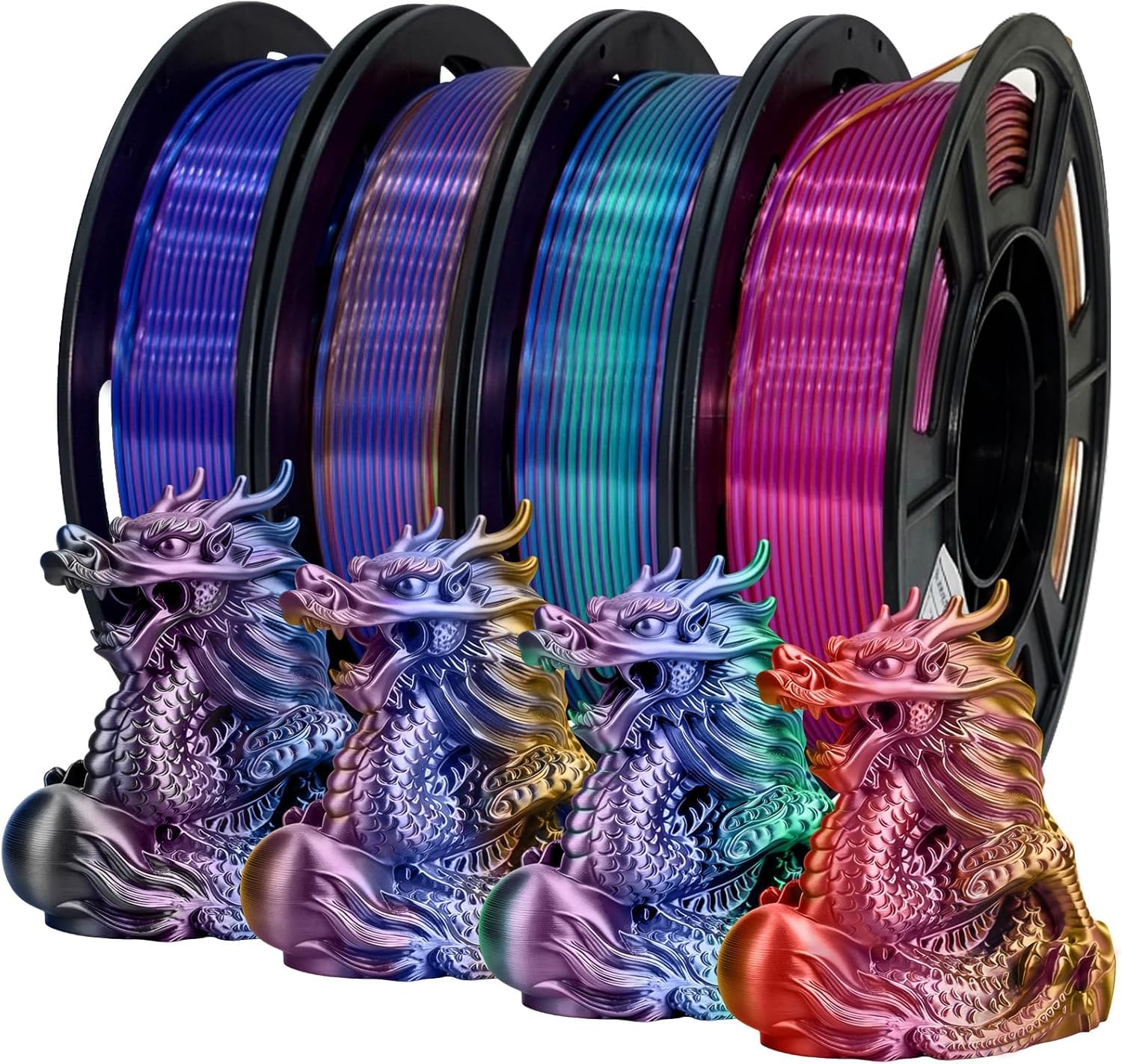 Glow in the Dark 3D Printer Filament - Multicolor Set -30 Glow in the Dark 3D Printer Filament - Multicolor Set -30