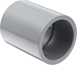 Spears 829-C Series CPVC Pipe Fitting, Coupling, Schedule 80, 1-1/2" Socket