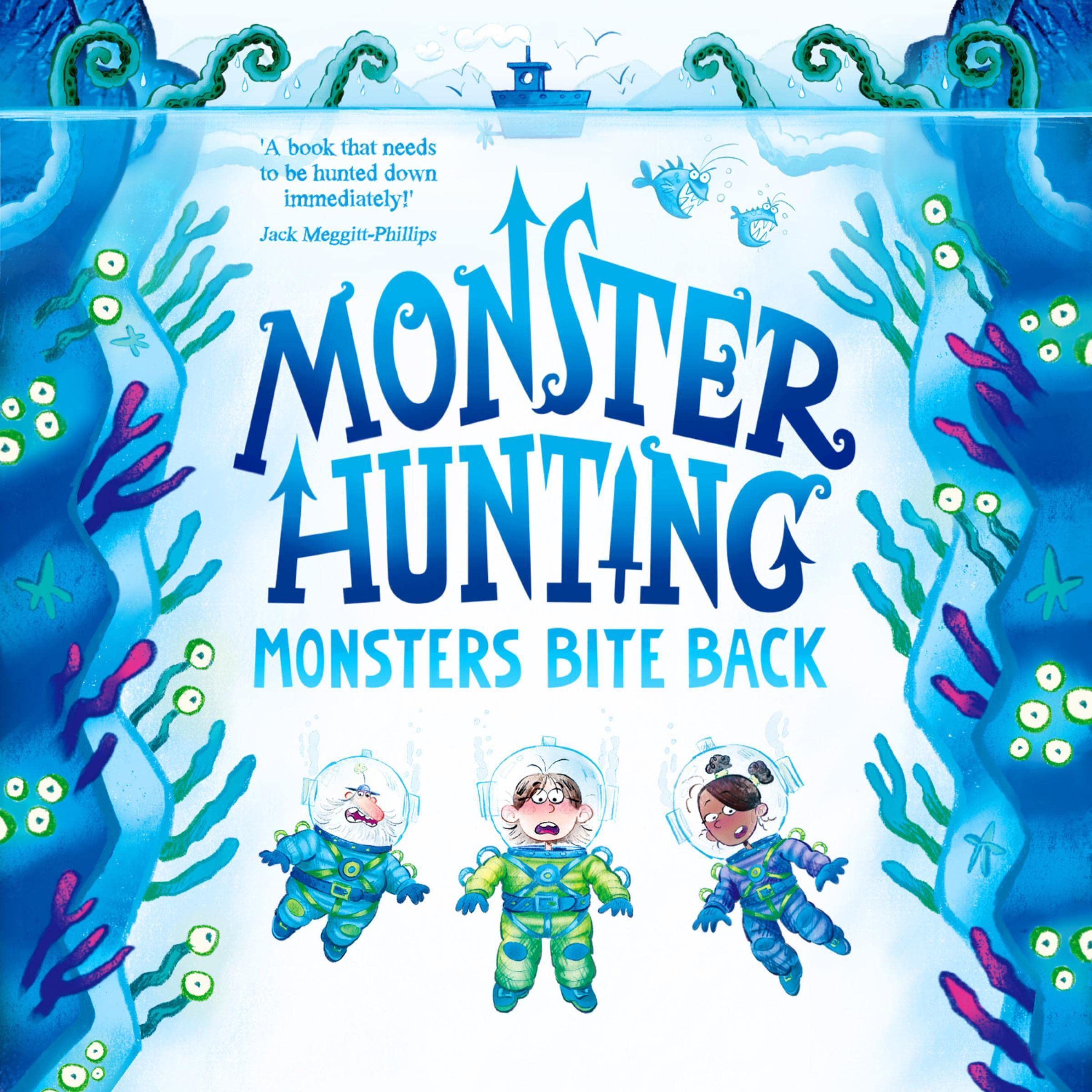 Cover art for Monsters Bite Back