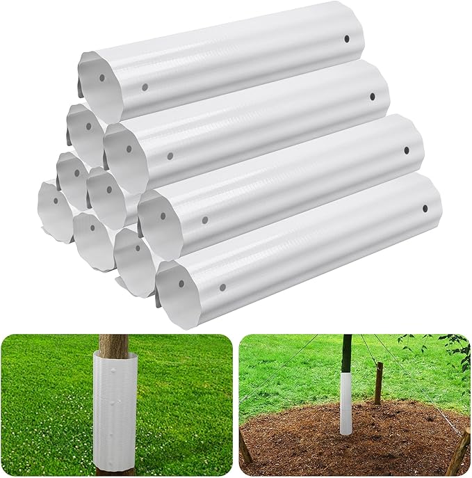 10pcs Tree Guard Protectors,Expandable Tree Trunk
