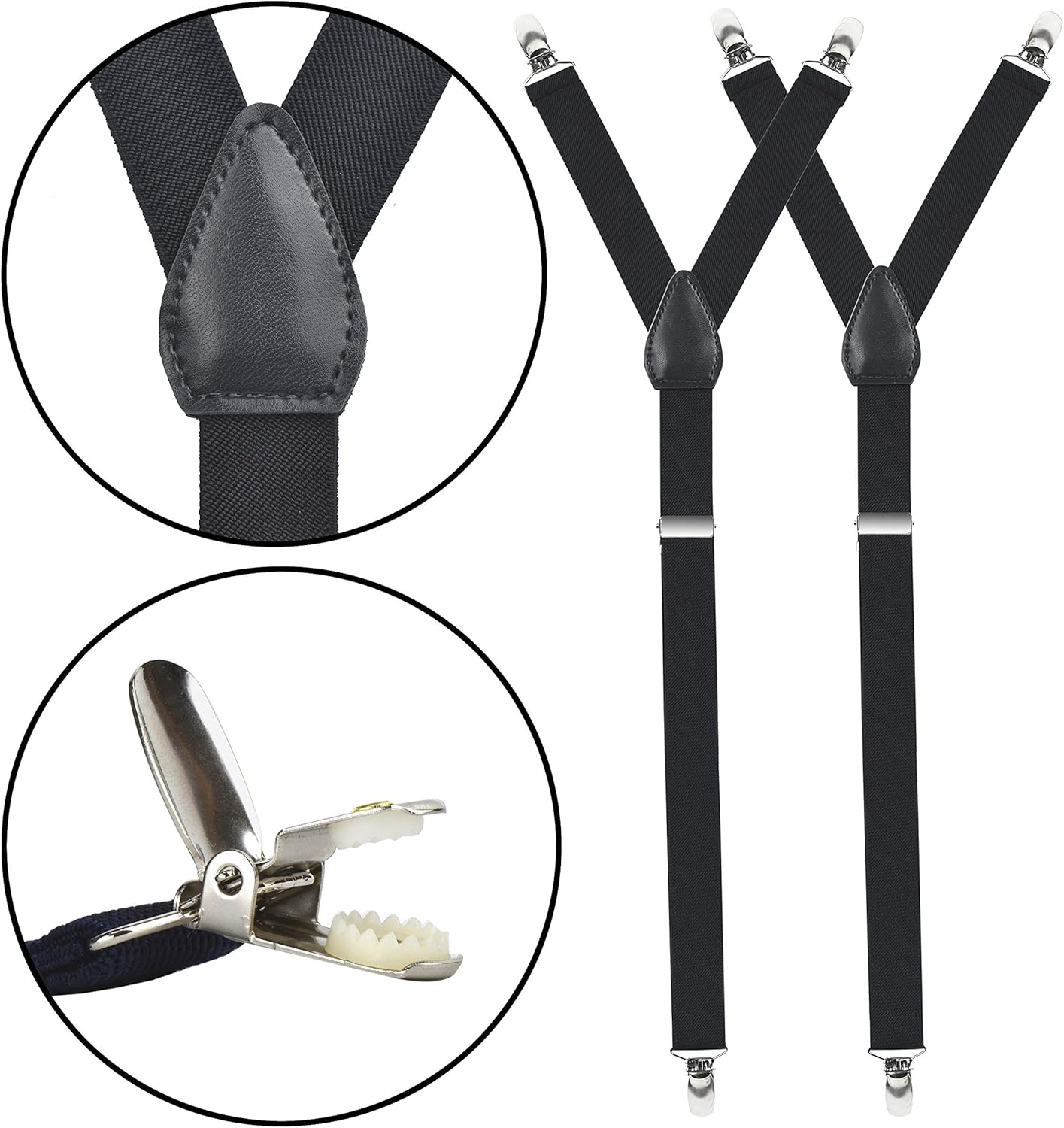 Miniatura 2 de HOLDEM Camisa mejorada para hombre hecha en Estados Unidos ajustable elástica estilo Y 1 pulgada de ancho